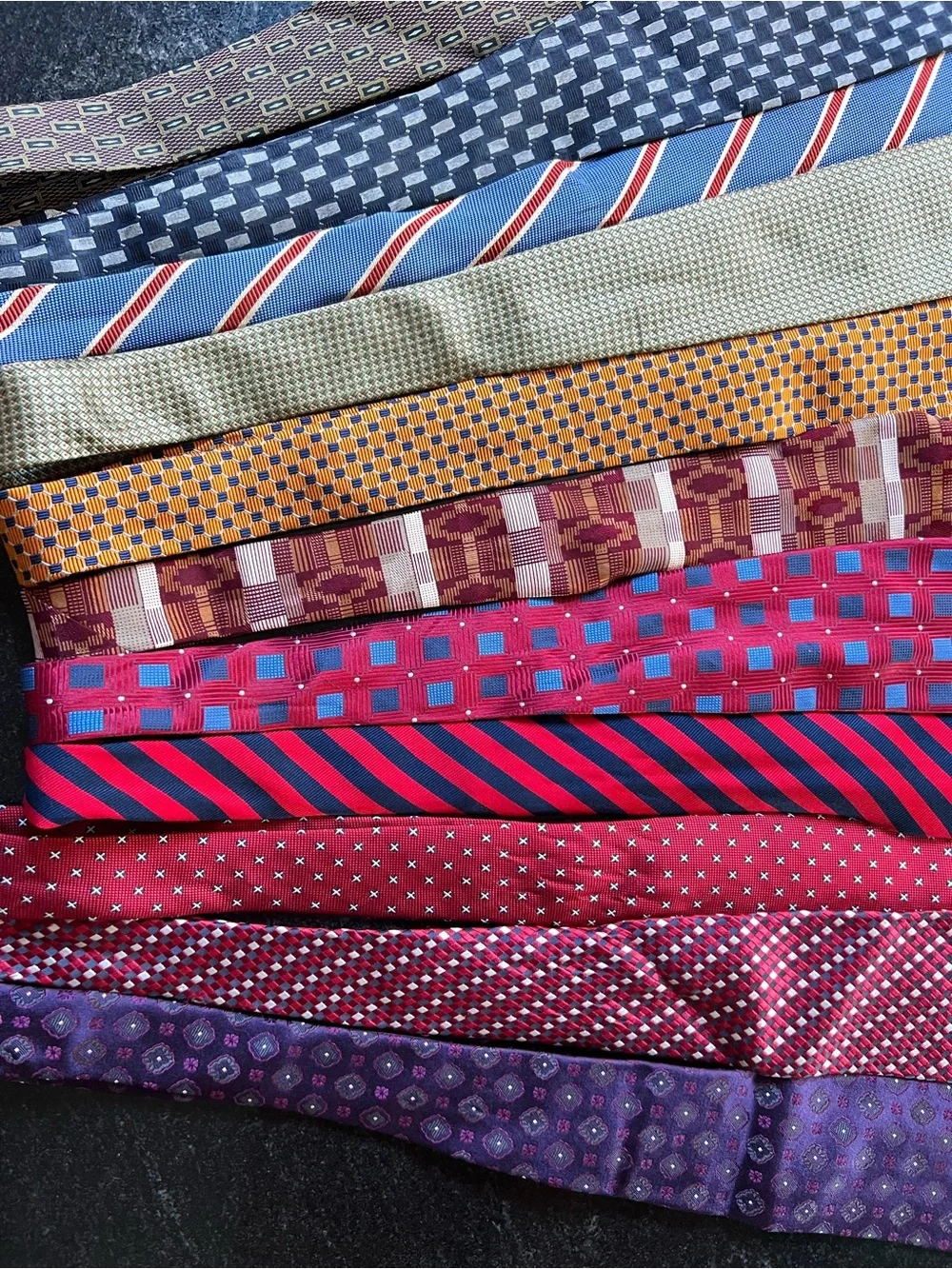 Silk tie lot